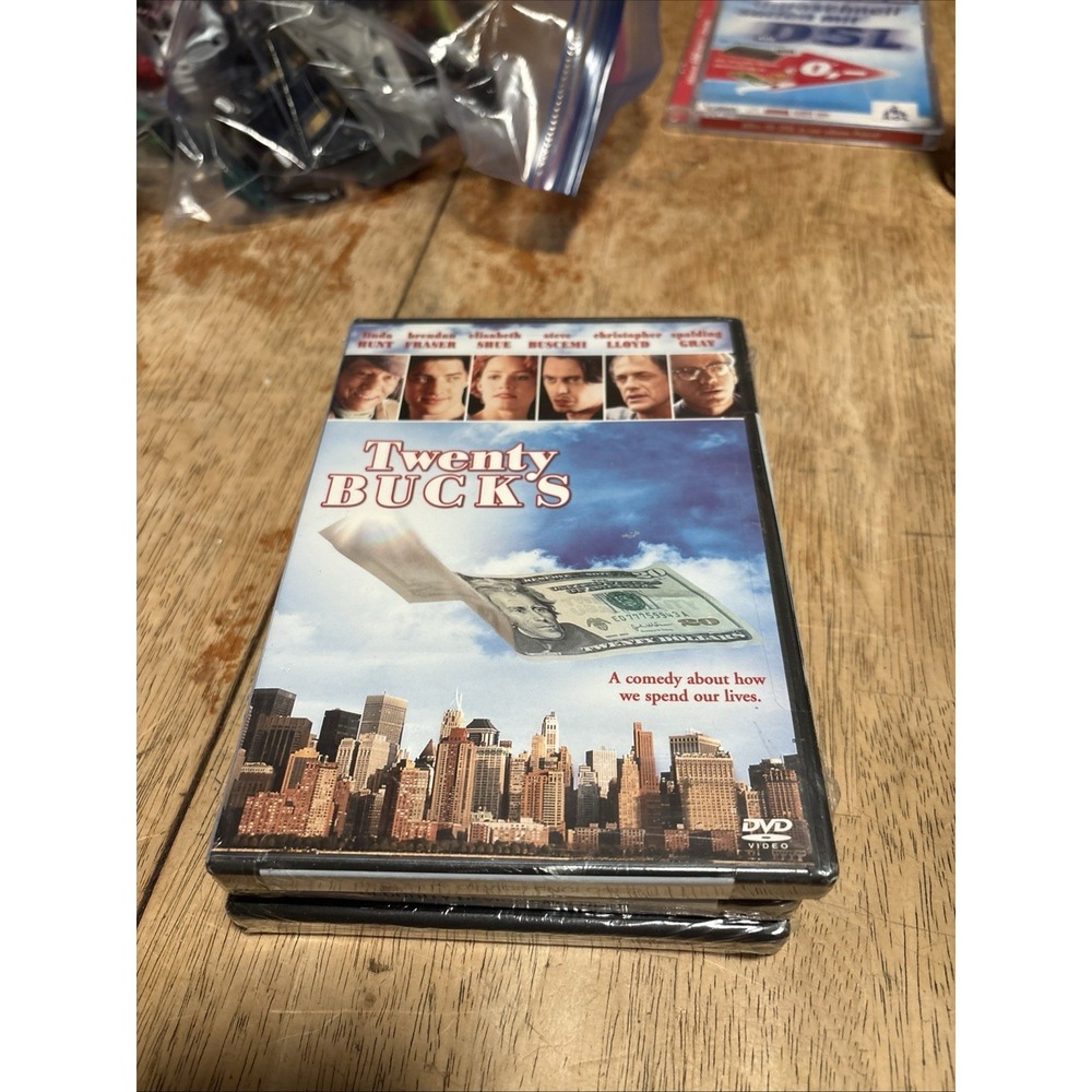 Twenty Bucks (1993, DVD) Widescreen Brendan Fraser Sony Pictures NEW SEALED